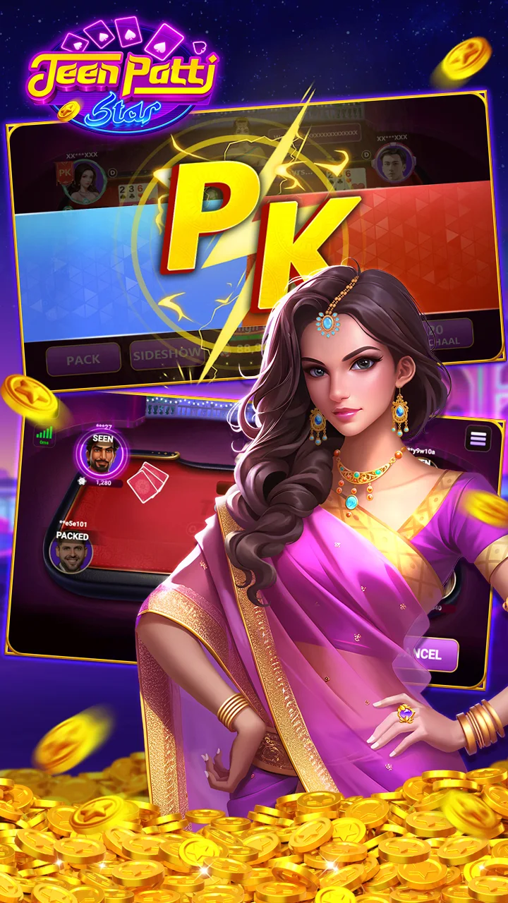 Teen patti star App screenshots